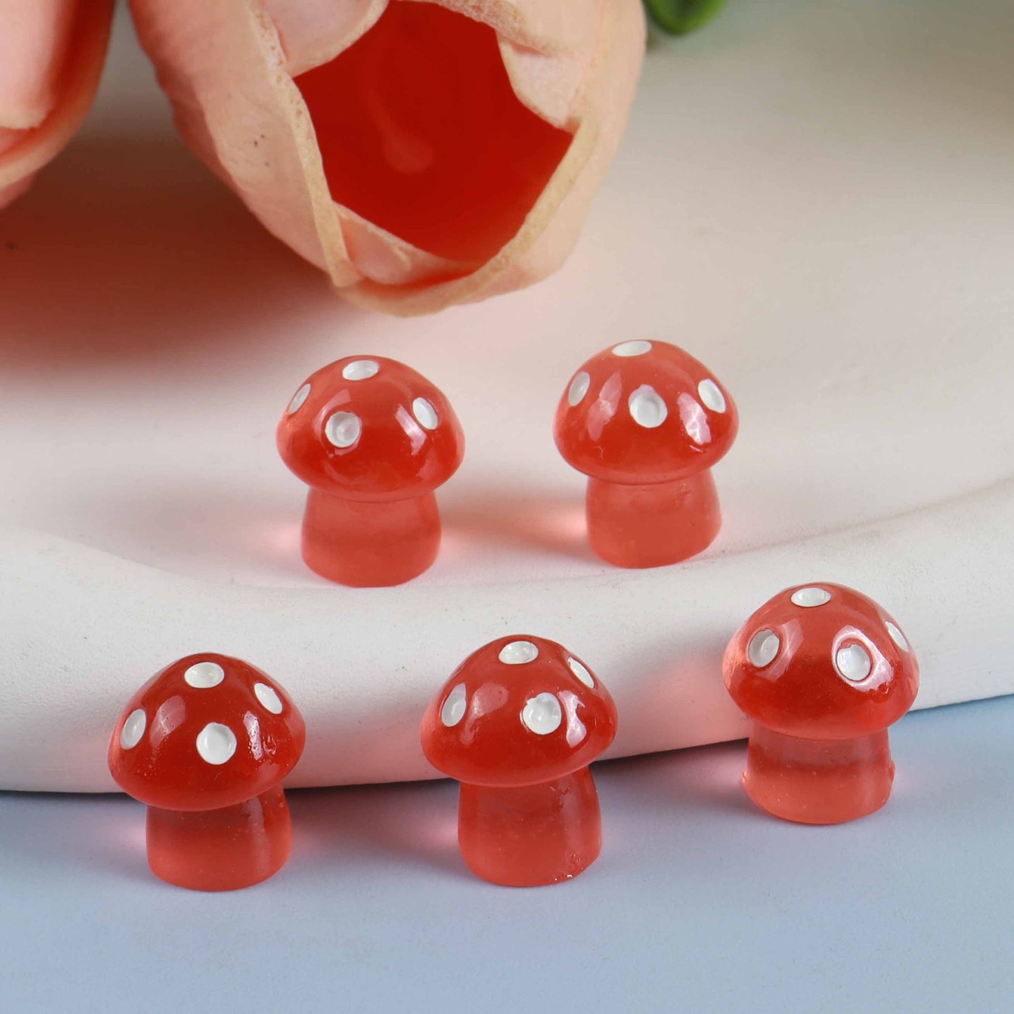 Fluorescent mushrooms
