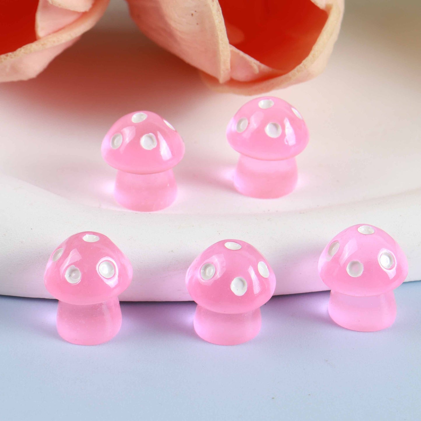 Fluorescent mushrooms